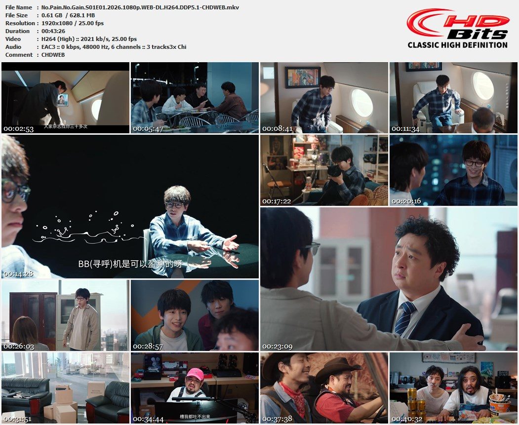 No.Pain.No.Gain.S01E01.2026.1080p.WEB-DL.H264.DDP5.1-CHDWEB.mkv-4f05df7c7653f8274a7875ba1445c6ed