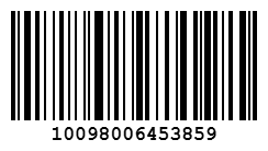 barcode 10098006453859