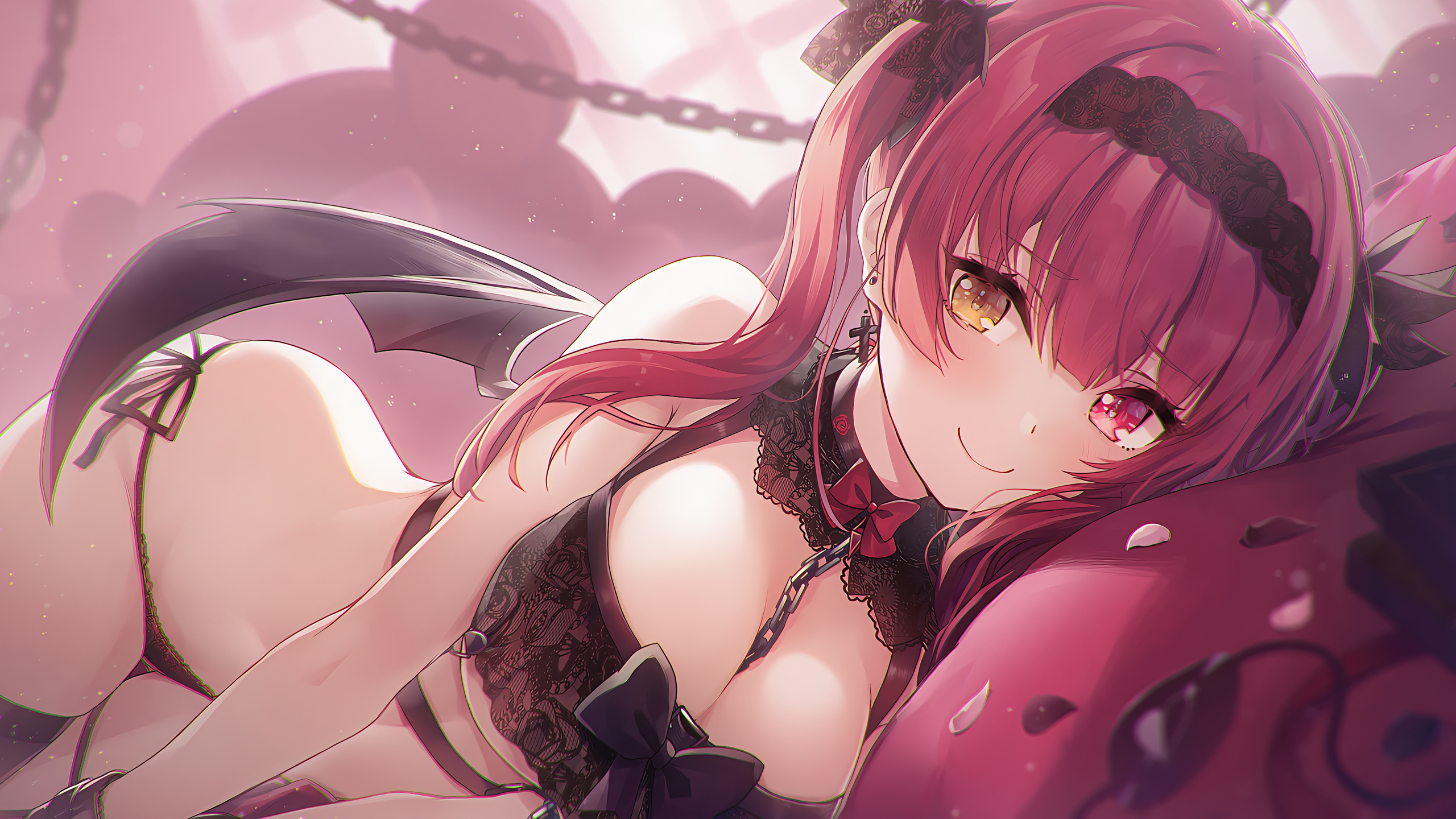 Konachan.com---323472-bra-breasts-chihiro_ayaka-cleavage-cross-headband-hololive-houshou_marine-long_hair-panties-red_hair-twintails-underwear-valentine-wings_waifu2x_2560x1440_3n_jpg-0ab525ce7c535efc