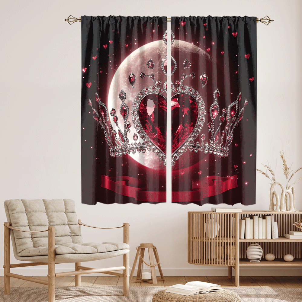 Abstract-Valentines-Day-Love-Print-Rustic-Glitter-Diamond-Design-Moon-Crown-Theme-CGCL-4-6415ded561c2a50c7fc5b83967c4e9d6