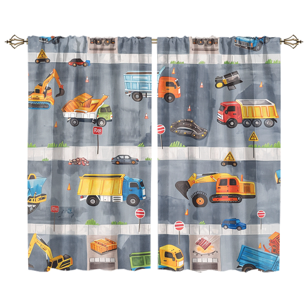 Rustic-Cartoon-City-Truck-Modern-Colorful-Construction-Machinery-Bulldozer-Excavator-CGCL-1-7-e5625f7744f1527f8c5d91dd759bb565