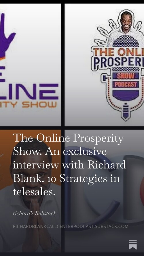 The online prosperity show guest Richard Blank Costa Ricas Call Center. (36)