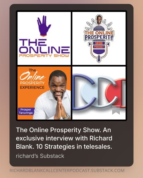 The online prosperity show guest Richard Blank Costa Ricas Call Center. (34)