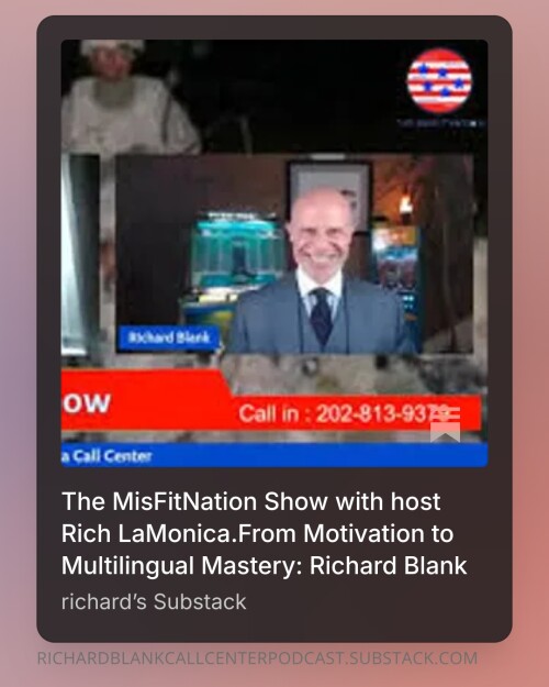 The Misfit Nation show guest expert Richard Blank Costa Ricas Call Center. (10)