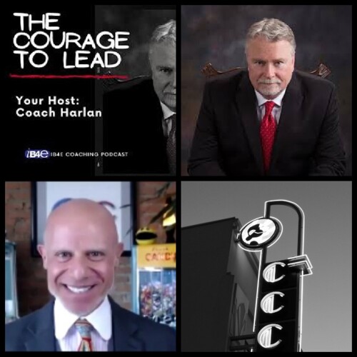 the courage to lead iB4e Coaching podcast outsourcing guest CEO Richard Blank Costa Ricas Call Cente