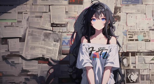 【哲风壁纸】二次元少女 动漫插画