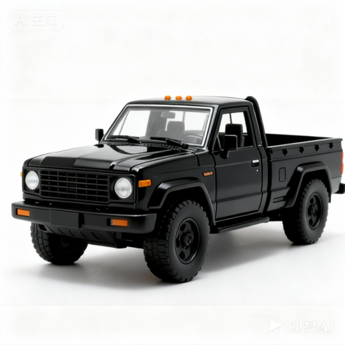 jimeng 2025 10 09 3909 把车身颜色换成黑色，其他的一点都不要变