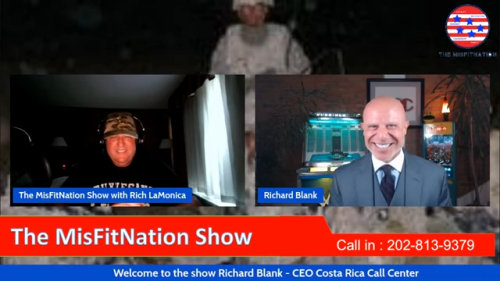 The Misfit Nation show guest expert Richard Blank Costa Ricas Call Center B2B