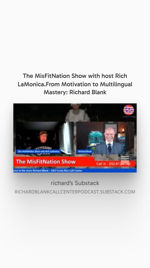 The Misfit Nation show guest expert Richard Blank Costa Ricas Call Center. (5)