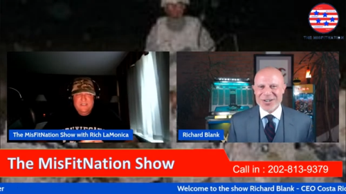 The Misfit Nation show guest expert Richard Blank Costa Ricas Call Center expert
