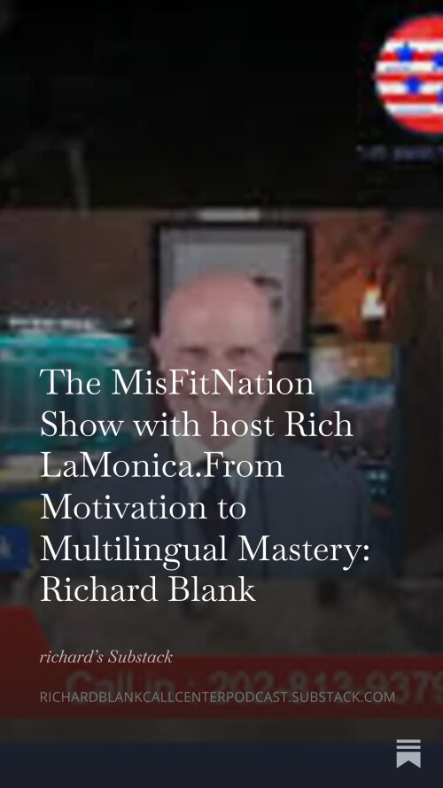 The Misfit Nation show guest expert Richard Blank Costa Ricas Call Center. (12)