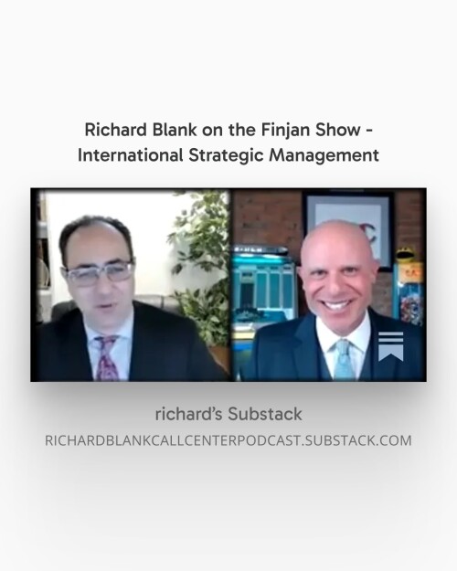The Finjan Show hosted by Faris Alami guest Richard Blank Costa Ricas Call center.expert.sales
