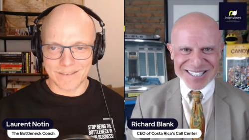 Cracking The Entrepreneur Bottleneck podcas guest CEO Richard Blank Costa Ricas Call Center. (6)