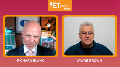 The ET Project Podcast by Wayne Brown. Redefining Success with Richard Blank Costa Ricas Call Center