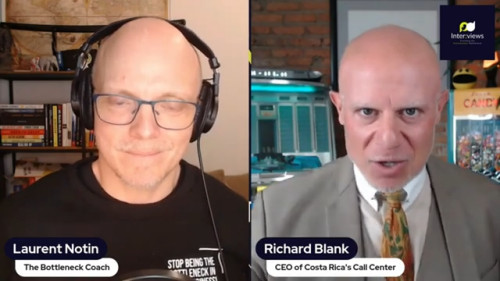Cracking The Entrepreneur Bottleneck podcas guest CEO Richard Blank Costa Ricas Call Center. (3)