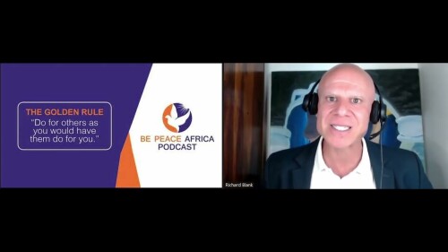 Be peace Africa podcast guest Richard Blank Costa Ricas Call Center