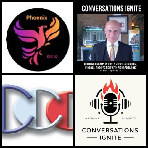 Conversations Ignite podcast entrepreneur guest Richard Blank Costa Ricas Call Center.