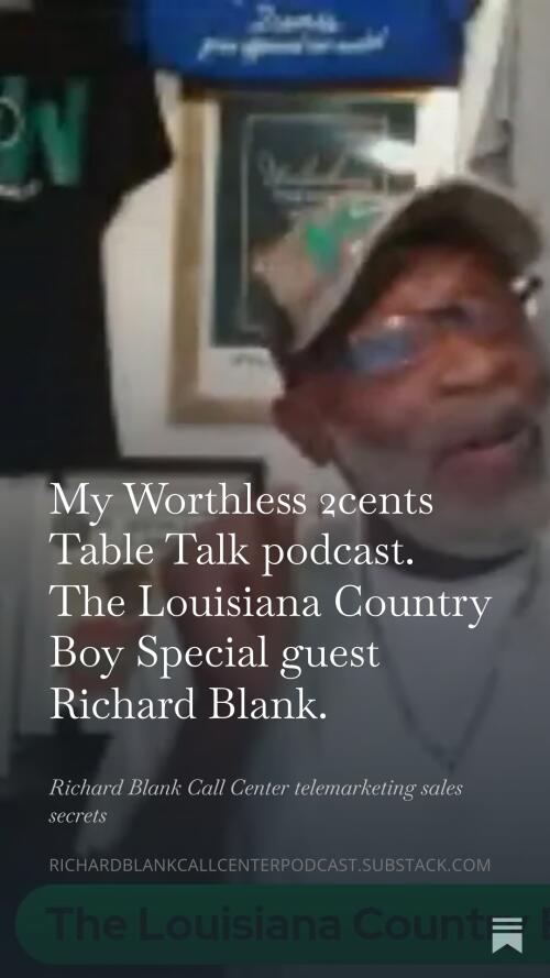My Worthless 2cents Table Podcast guest Richard Blank Costa Ricas Call Center. (14)
