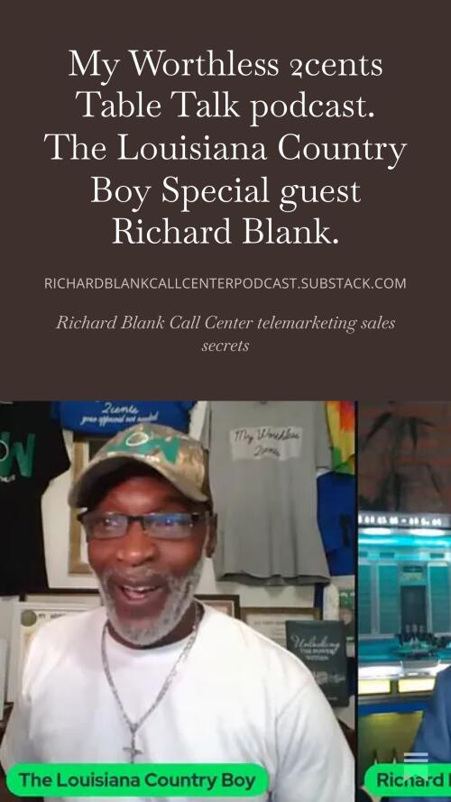 My Worthless 2cents Table Podcast guest Richard Blank Costa Ricas Call Center. (3)