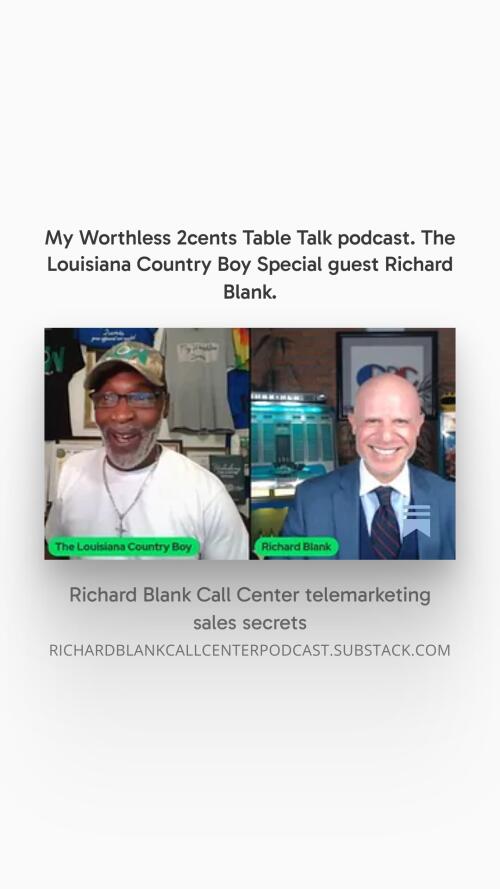 My Worthless 2cents Table Podcast guest Richard Blank Costa Ricas Call Center. (6)