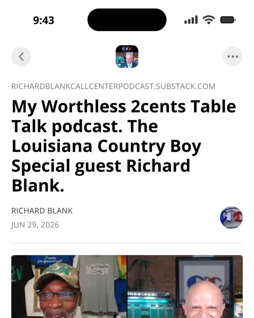 My Worthless 2cents Table Podcast guest Richard Blank Costa Ricas Call Center. (13)