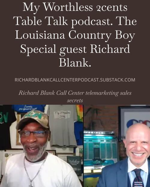 My Worthless 2cents Table Podcast guest Richard Blank Costa Ricas Call Center. (9)