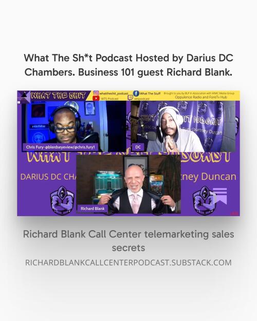 What the shit podcast business guest Richard Blank Costa Ricas Call Center.. (10)