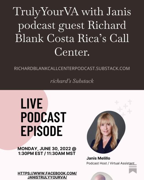 TYVA PODCAST GUEST Richard Blank COSTA RICA'S CALL CENTER. (7)