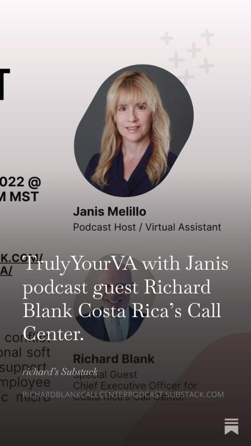 TYVA PODCAST GUEST Richard Blank COSTA RICA'S CALL CENTER. (11)