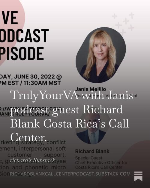 TYVA PODCAST GUEST Richard Blank COSTA RICA'S CALL CENTER. (6)