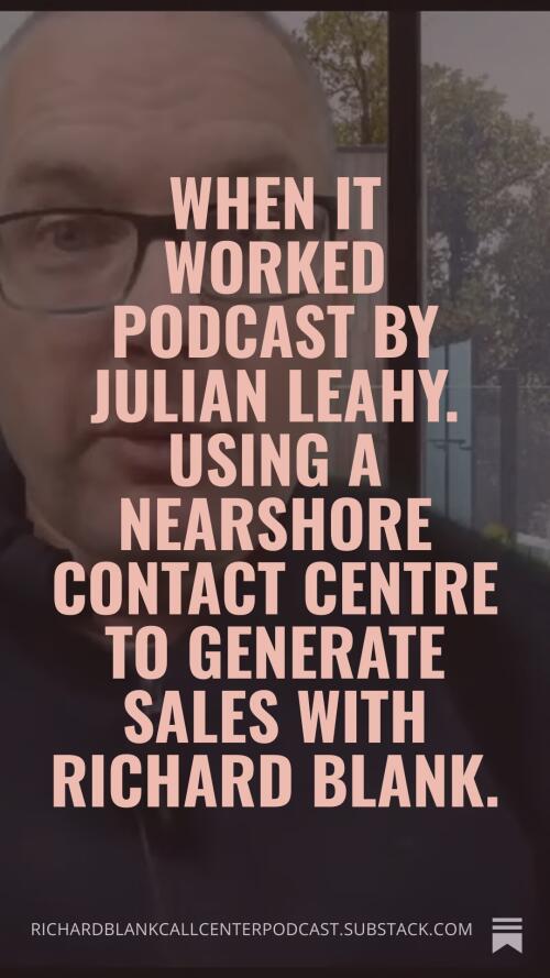 When it worked podcast nearshore guest Richard Blank Costa Ricas Call Center. (3)