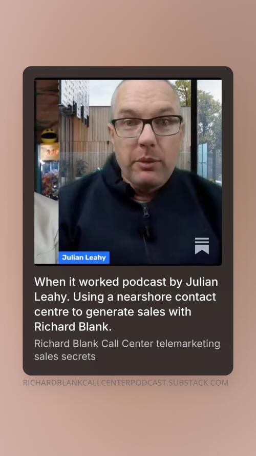 When it worked podcast nearshore guest Richard Blank Costa Ricas Call Center. (4)