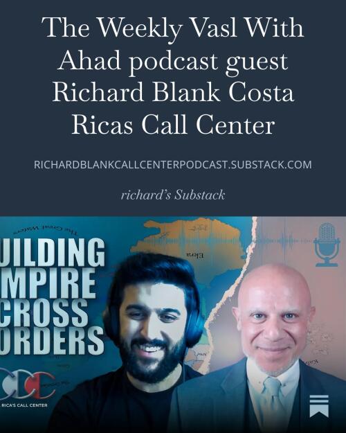 Vasl ignite your passion podcast guest Richard Blank Costa Ricas Call center.. (8)