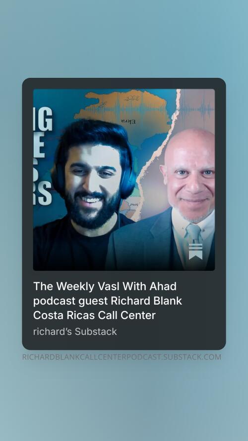 Vasl ignite your passion podcast guest Richard Blank Costa Ricas Call center.. (4)