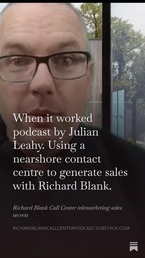 When it worked podcast nearshore guest Richard Blank Costa Ricas Call Center. (12)