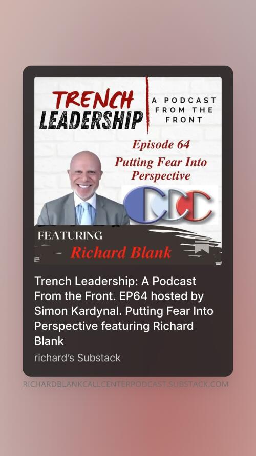 Trench Leadership Podcast guest Richard Blank Costa Ricas Call Center. (3)