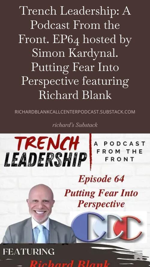 Trench Leadership Podcast guest Richard Blank Costa Ricas Call Center.
