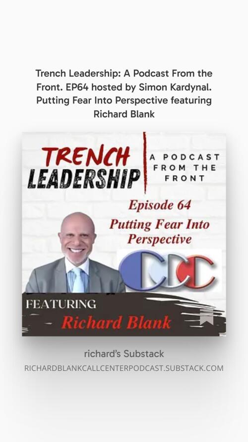Trench Leadership Podcast guest Richard Blank Costa Ricas Call Center. (4)
