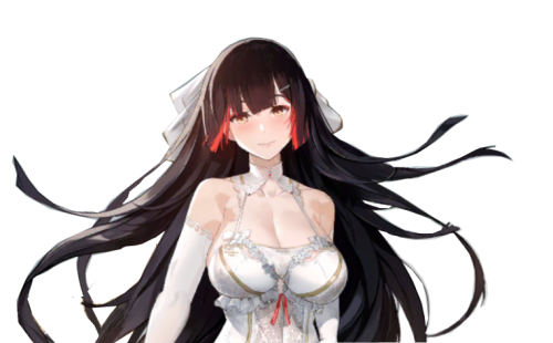 黑桧婚纱素材
