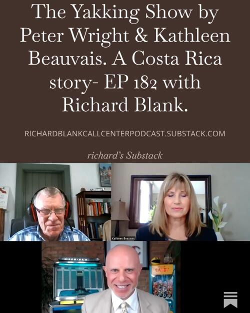 Yakking Show Podcast guest Richard Blank Costa Ricas Call Center. (7)