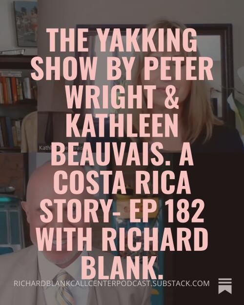 Yakking Show Podcast guest Richard Blank Costa Ricas Call Center. (8)