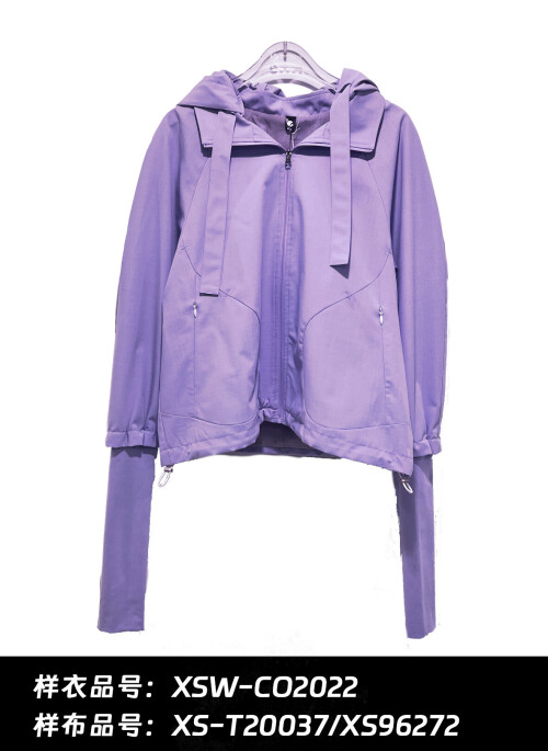 6 016 2 1 016 XSM CO2022 XS T20037 XS96272 913#浅石英紫 KY12#迷雾紫 正面 唐晓丹 普通外套