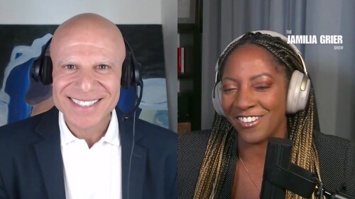 The Jamilia Grier Show guest expert Richard Blank Costa Ricas Call Center.