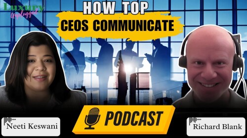 Luxury Unplugged. A Plush Ink podcast with Neeti Keswaani. Tropical lifestyle with CEO Richard Blank