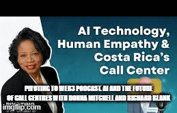 Pivoting to Web3 Podcast. AI and the future of call centres with Donna Mitchell and Richard Blank