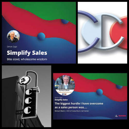 Simon Says Simplify Sales expert podcast guest Richard Blank Costa Rica's Call Center. (18)