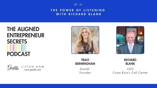 the aligned entrepreneur secrets podcast guest Richard Blank Costa Ricas Call Center