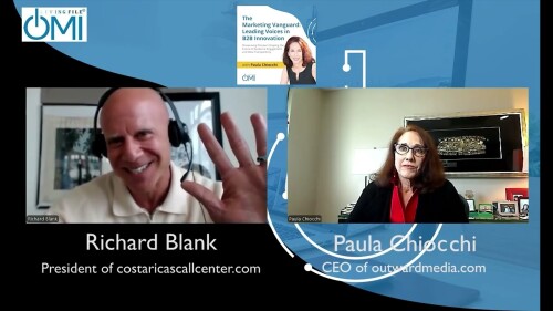 The marketing vanguard podcast guest Richard Blank Costa Ricas Call Center