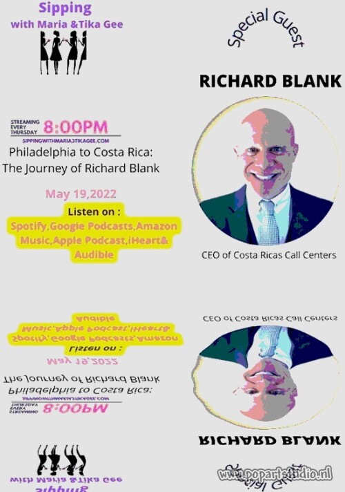 SIPPIN WITH MARIA & TIKA GEE PODCAST NEARSHORE GUEST BPO RICHARD BLANK COSTA RICA'S CALL CENTER..