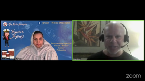 Munira Musings Podcast guest Richard Blank Costa Rica's Call Center. (2)